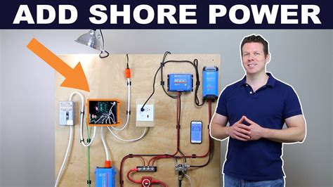 how to wire a cargo trailer for shore power